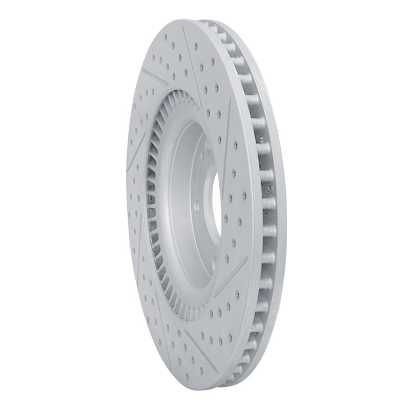 Hyundai Sonata Brake Rotor (1) - Front Left - DFC - Geoperformance Drilled & Slotted - `11-`25