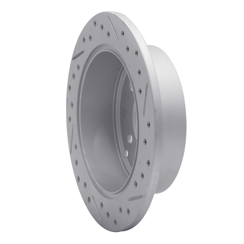 Hyundai Tucson Brake Rotor (1) - Rear Left - DFC - Drilled & Slotted Geoperformance - `01-`10