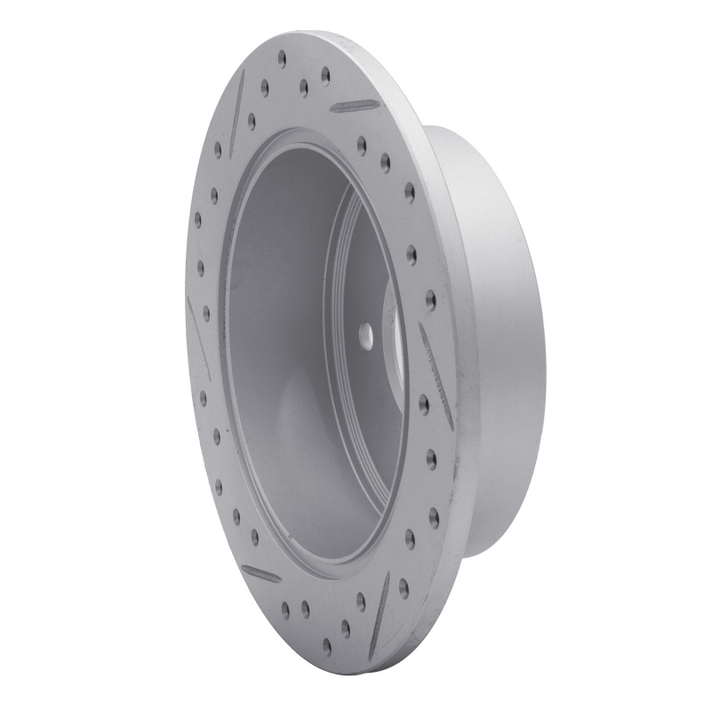 Hyundai Tucson Brake Rotor (1) - Rear Right - DFC - Drilled & Slotted Geoperformance - `01-`10