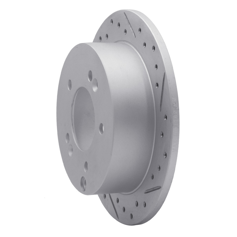 Hyundai Tucson Brake Rotor (1) - Rear Right - DFC - Drilled & Slotted Geoperformance - `01-`10