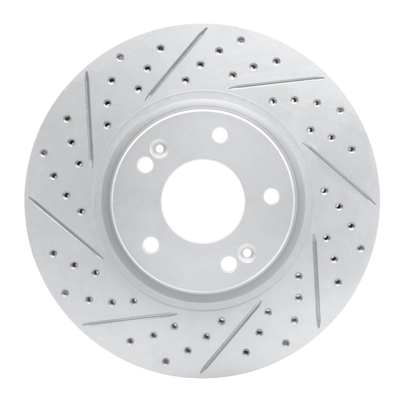 Hyundai Xg350 Brake Rotor (1) - Front Left - DFC - Geoperformance Rotor - Drilled and Slotted - `04-`11