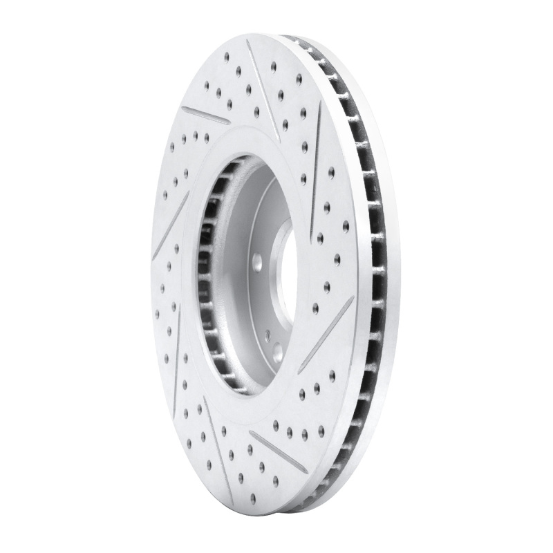 Hyundai Xg350 Brake Rotor (1) - Front Left - DFC - Geoperformance Rotor - Drilled and Slotted - `04-`11