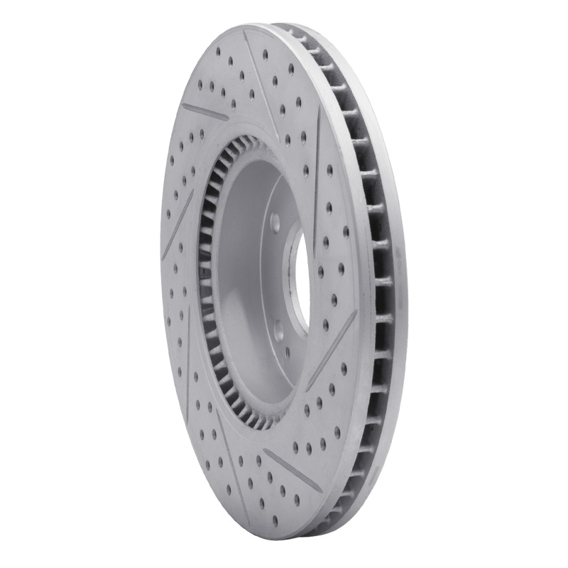 Hyundai Sonata Brake Rotor (1) - Front Left - DFC - Drilled & Slotted Geoperformance - `05-`24