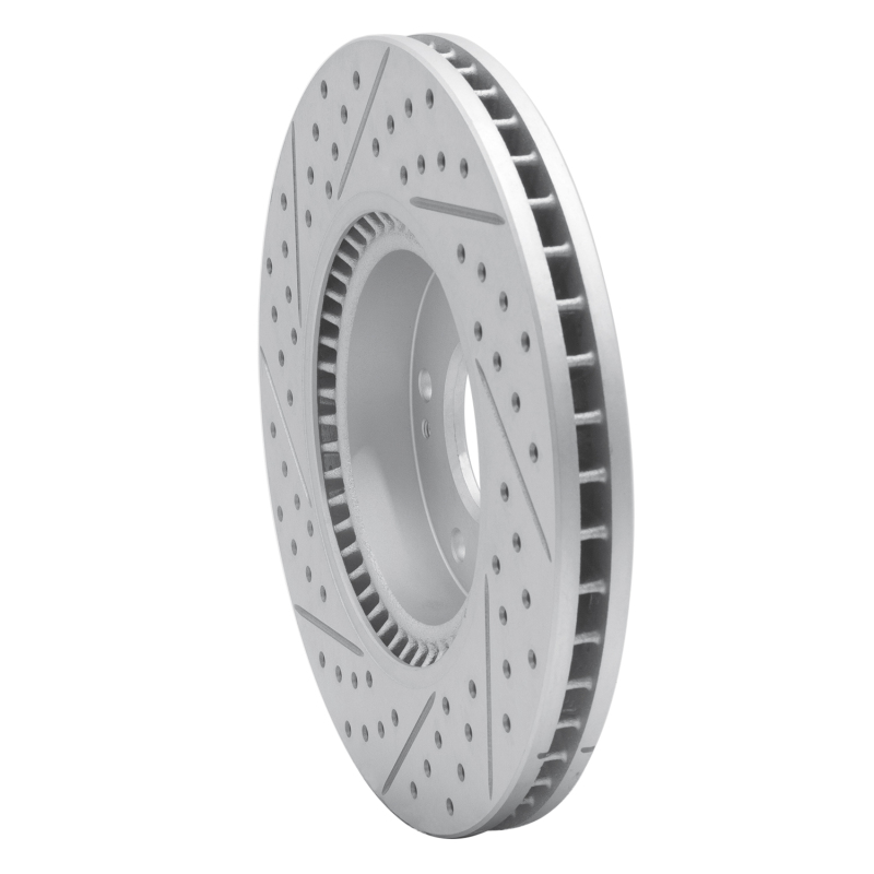 Hyundai Veloster Brake Rotor (1) - Front Right - DFC - Drilled & Slotted Geoperformance - `05-`24