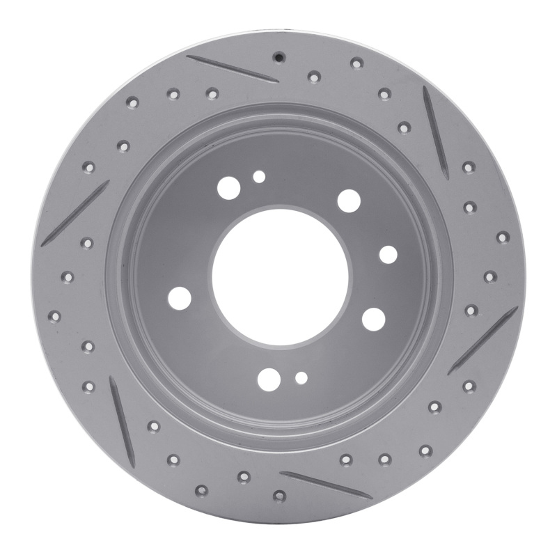 Hyundai Elantra Brake Rotor (1) - Rear Left - DFC - Geoperformance - `07-`10