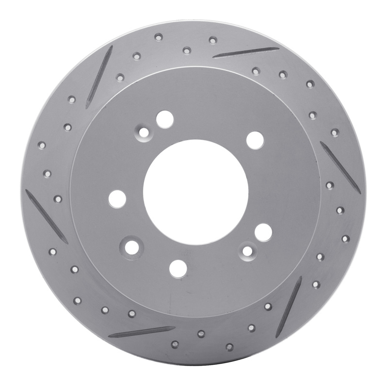 Hyundai Elantra Brake Rotor (1) - Rear Left - DFC - Geoperformance - `07-`10