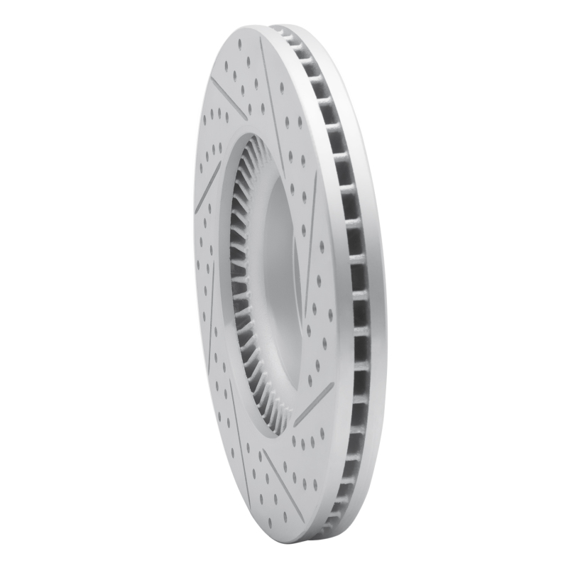 Hyundai Genesis Sedan Brake Rotor (1) - Front Left - DFC - Drilled & Slotted Geoperformance - `09-`14