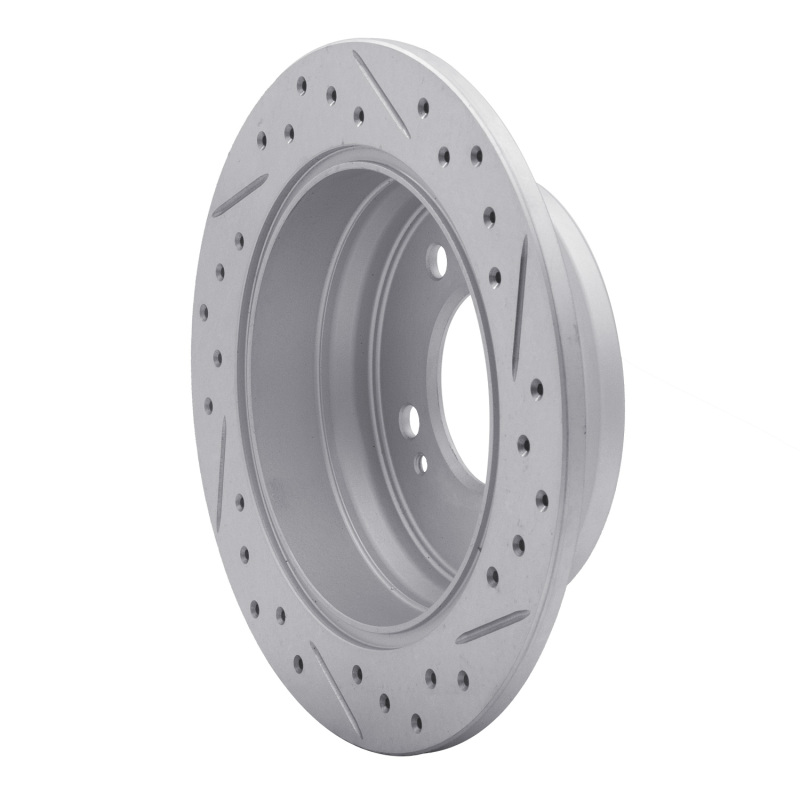 Hyundai Tucson Brake Rotor (1) - Rear Left - DFC - Drilled & Slotted Geoperformance - `09-`16