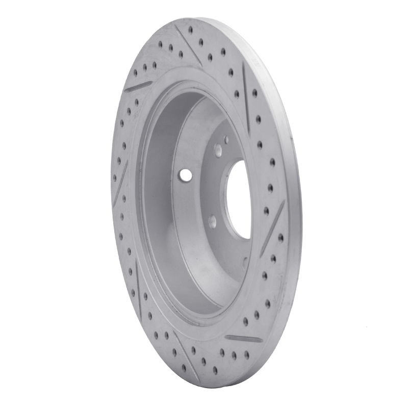 Genesis G80 Brake Rotor (1) - Rear Left - DFC - Drilled & Slotted Geoperformance - `09-`20