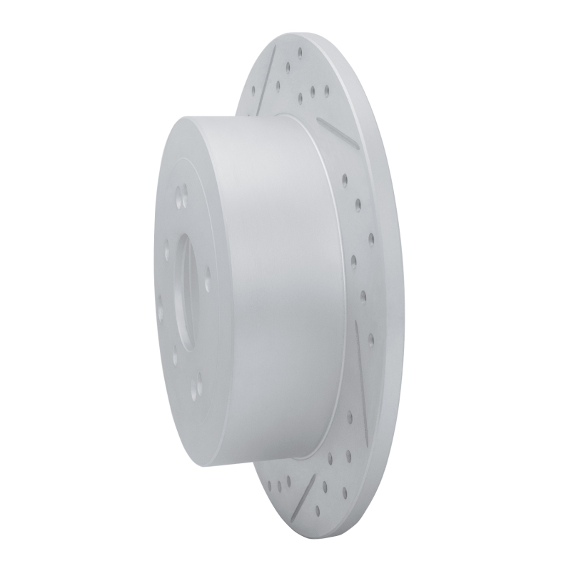 Hyundai Santa Fe Brake Rotor (1) - Rear Left - DFC - Geoperformance Rotors - Drilled & Slotted - `07-`09