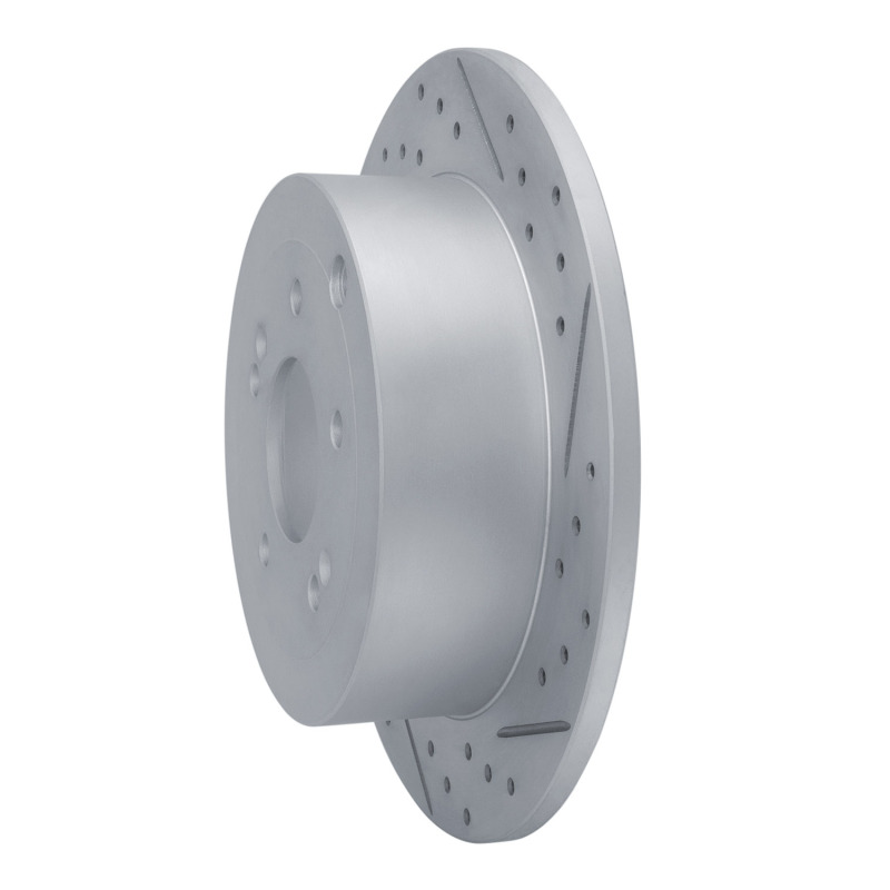 Hyundai Santa Fe Brake Rotor (1) - Rear Right - DFC - Geoperformance Drilled & Slotted - `07-`09