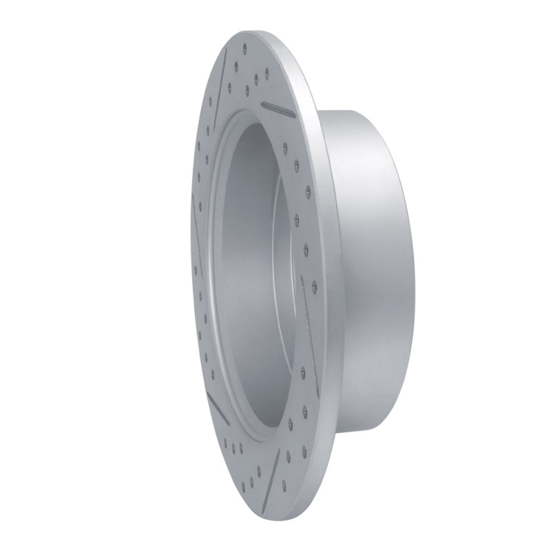 Hyundai Santa Fe Brake Rotor (1) - Rear Right - DFC - Geoperformance Drilled & Slotted - `07-`09