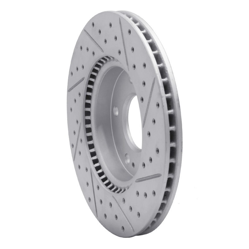 Hyundai Ioniq Brake Rotor (1) - Front Left - DFC - Drilled & Slotted Geoperformance - `17-`22