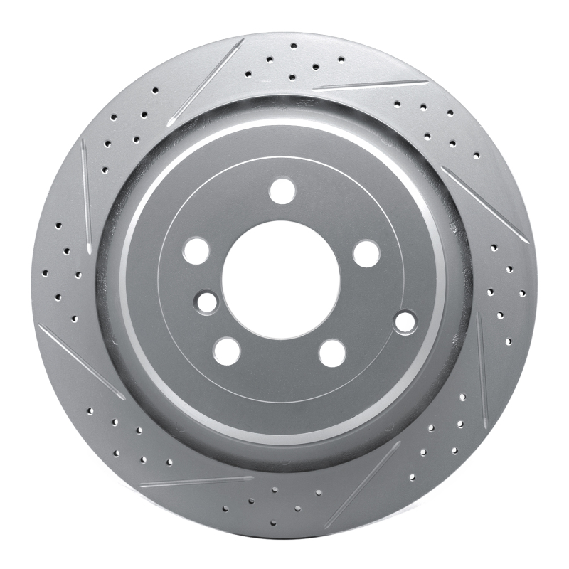 Land Rover Range Rover Brake Rotor (1) - Rear Left - DFC - Drilled & Slotted - `06-`12