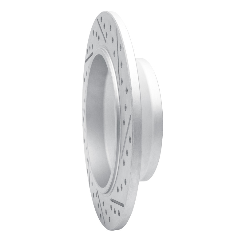 Land Rover LR2 Brake Rotor (1) - Rear Left - DFC - Geoperformance Drilled & Slotted - `13-`15