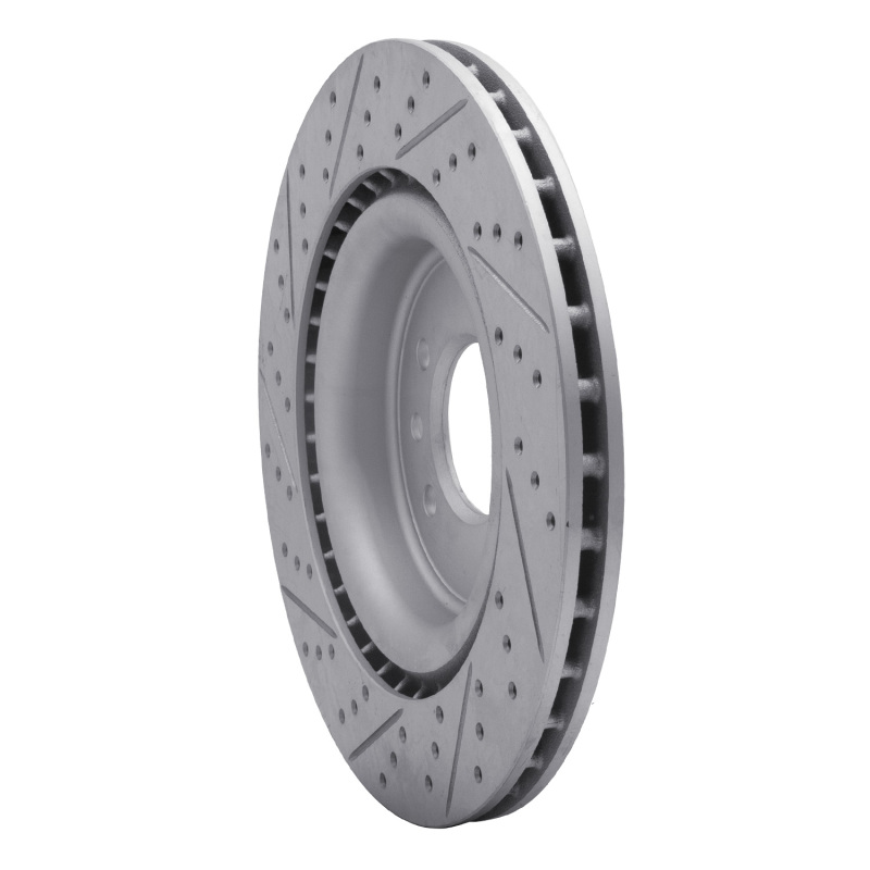 Land Rover Range Rover Brake Rotor (1) - Rear Right - DFC - Geoperf Drill & Slot - `14-`24