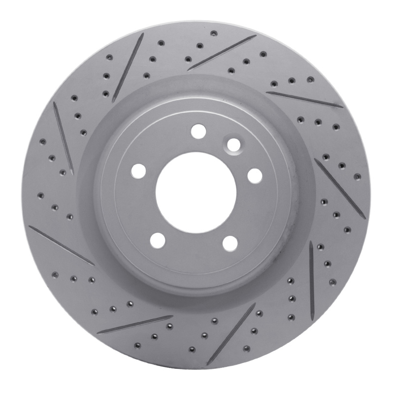 Land Rover Range Rover Brake Rotor (1) - Rear Right - DFC - Geoperf Drill & Slot - `14-`24