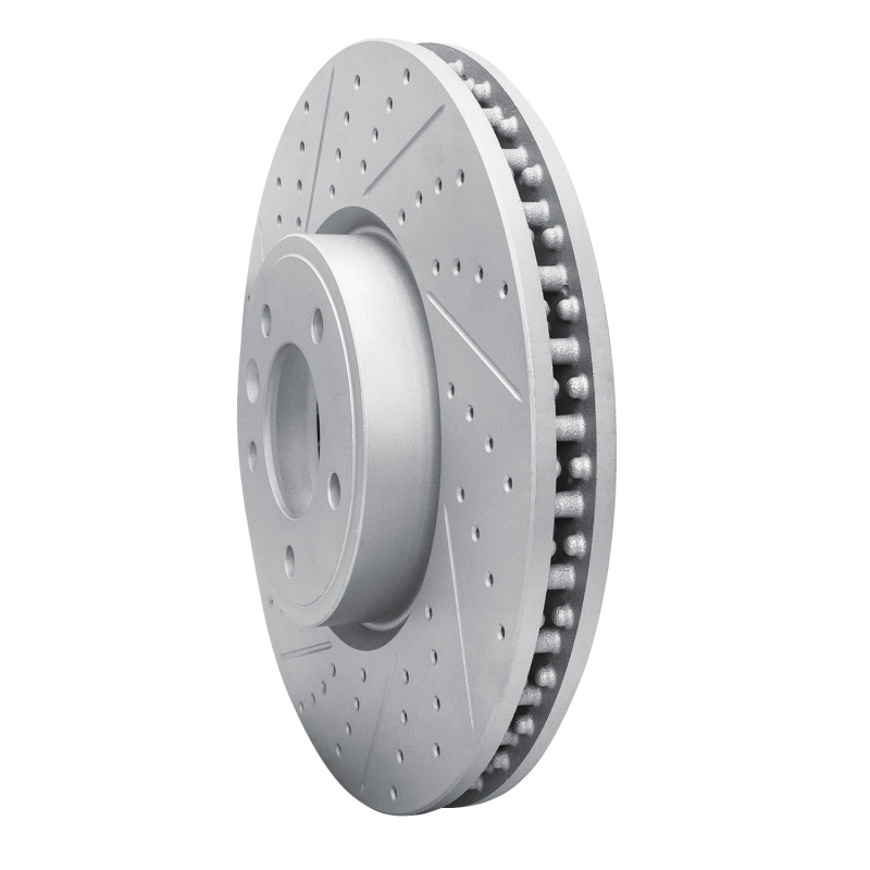 Land Rover Range Rover Brake Rotor (1) - Front Left - DFC - Geoperformance Rotor - Drilled and Slotted - `18-`20