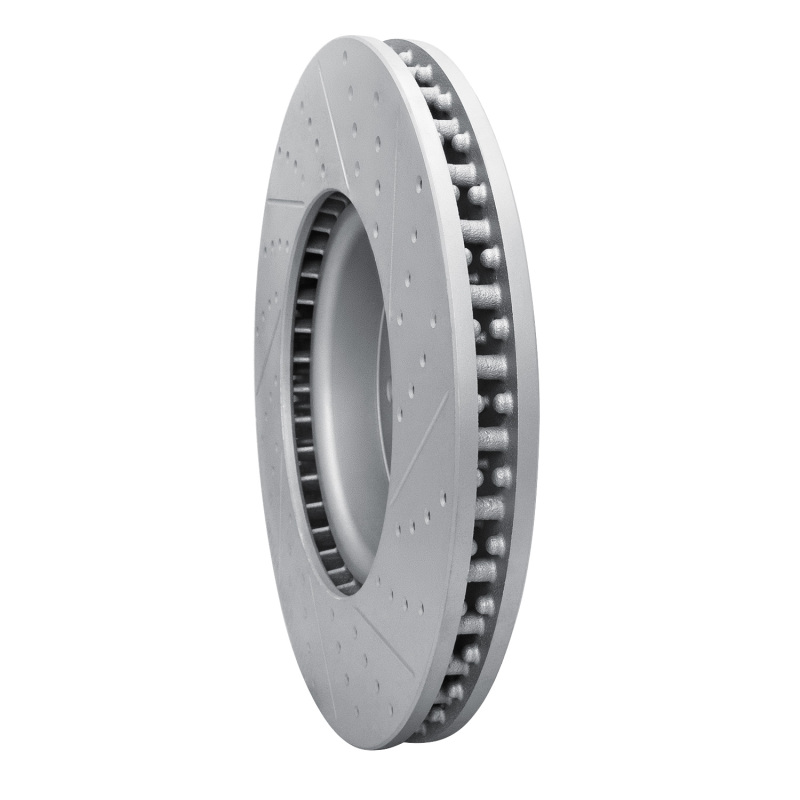 Land Rover Range Rover Brake Rotor (1) - Front Left - DFC - Geoperformance Rotor - Drilled and Slotted - `18-`20