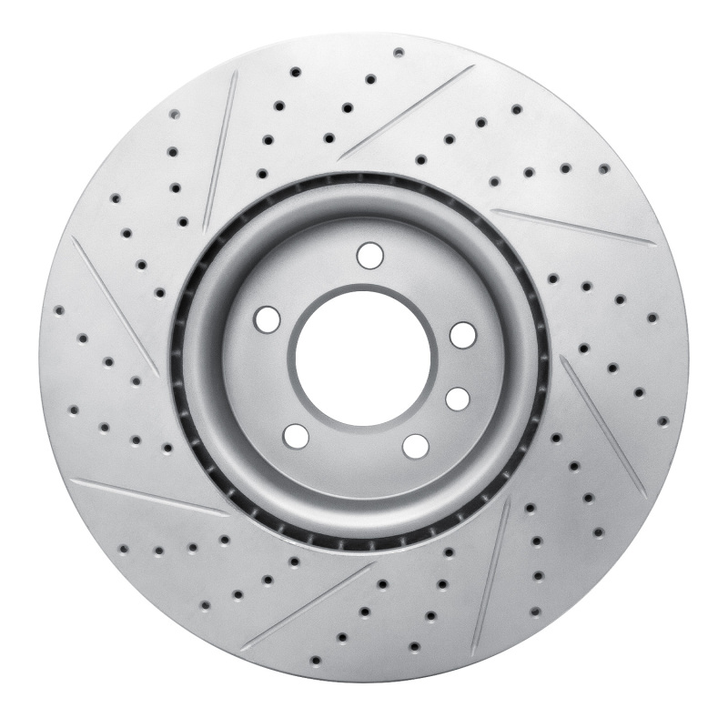Land Rover Range Rover Brake Rotor (1) - Front Right - DFC - Geoperformance Rotor - Drilled & Slotted - `18-`20