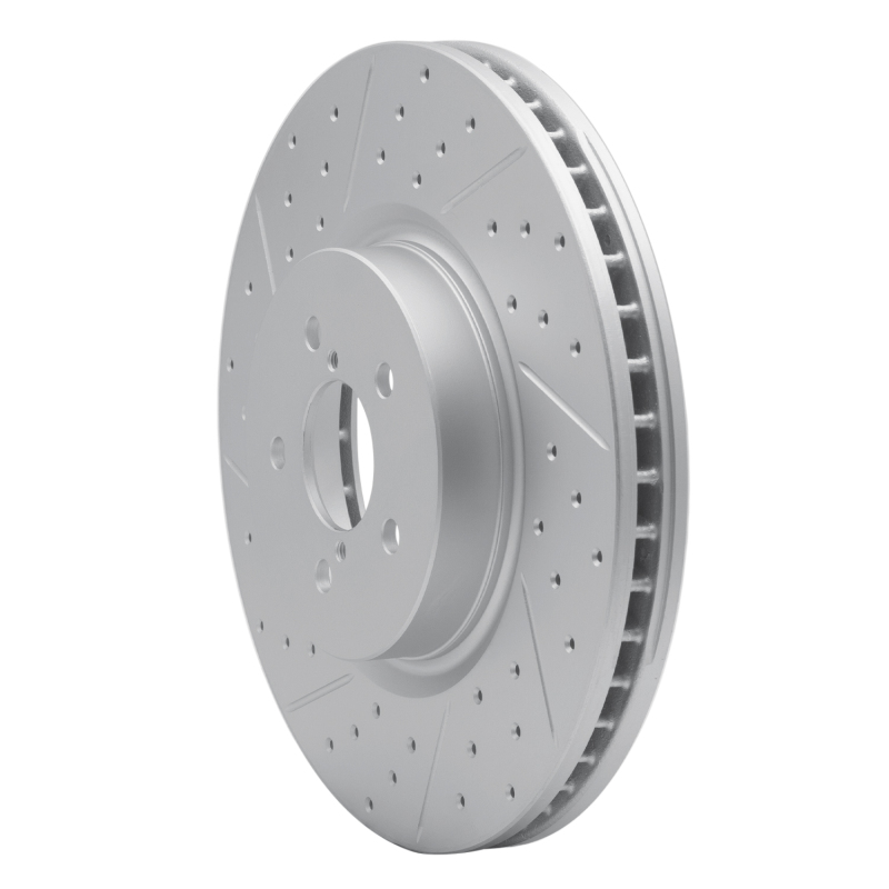 Subaru Forester Brake Rotor (1) - Front Left - DFC - Drilled & Slotted Geoperformance - `05-`18