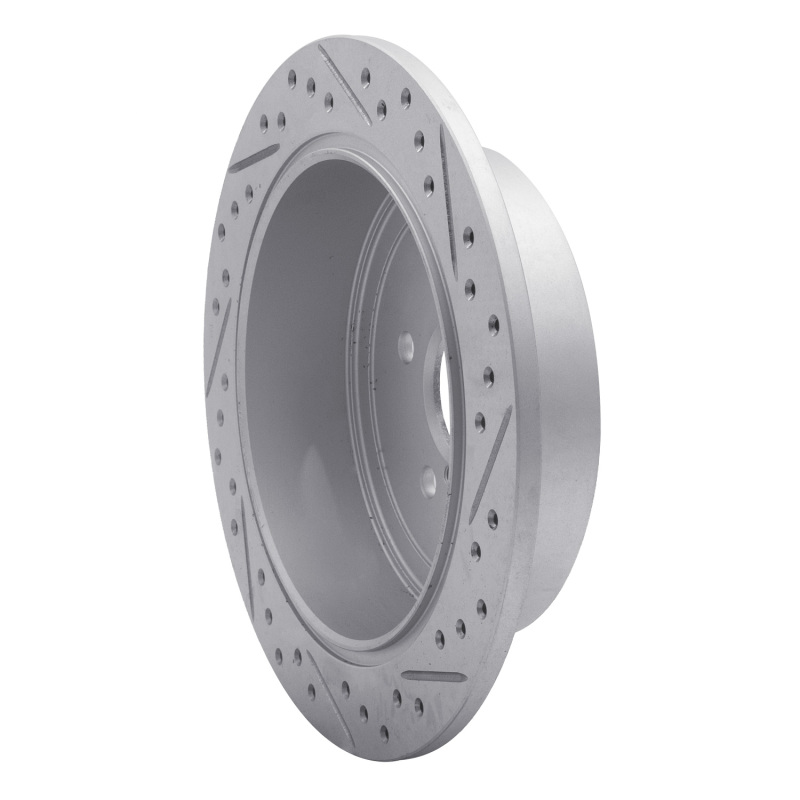 Subaru BRZ Brake Rotor (1) - Rear Left - DFC - Drilled & Slotted Geoperformance - `08-`15