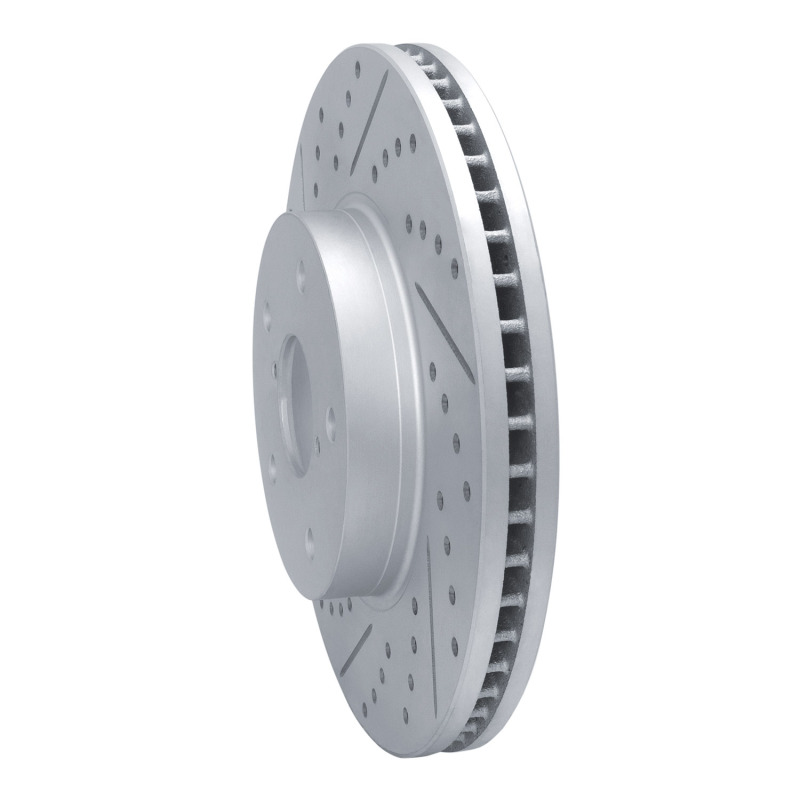 Subaru Legacy Brake Rotor (1) - Front Left - DFC - Drilled & Slotted Geoperformance - `15-`19