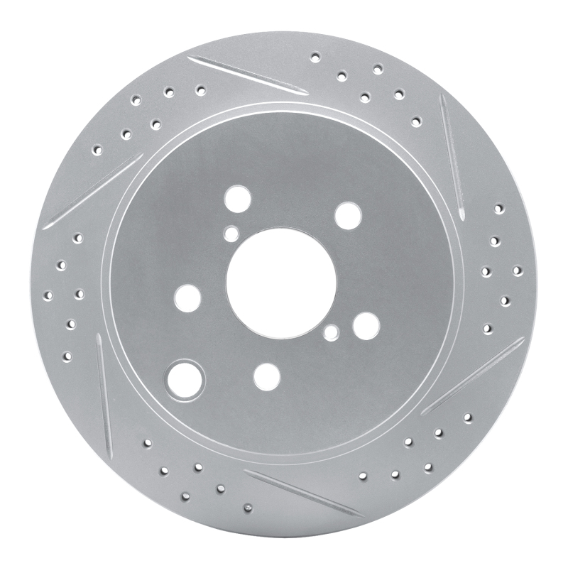 Subaru Forester Brake Rotor (1) - Rear Right - DFC - Drilled & Slotted Geoperformance - `14-`18 Subaru Forester Brake Rotor (1) - Rear Right - DFC - Drilled & Slotted Geoperformance - `14-`18