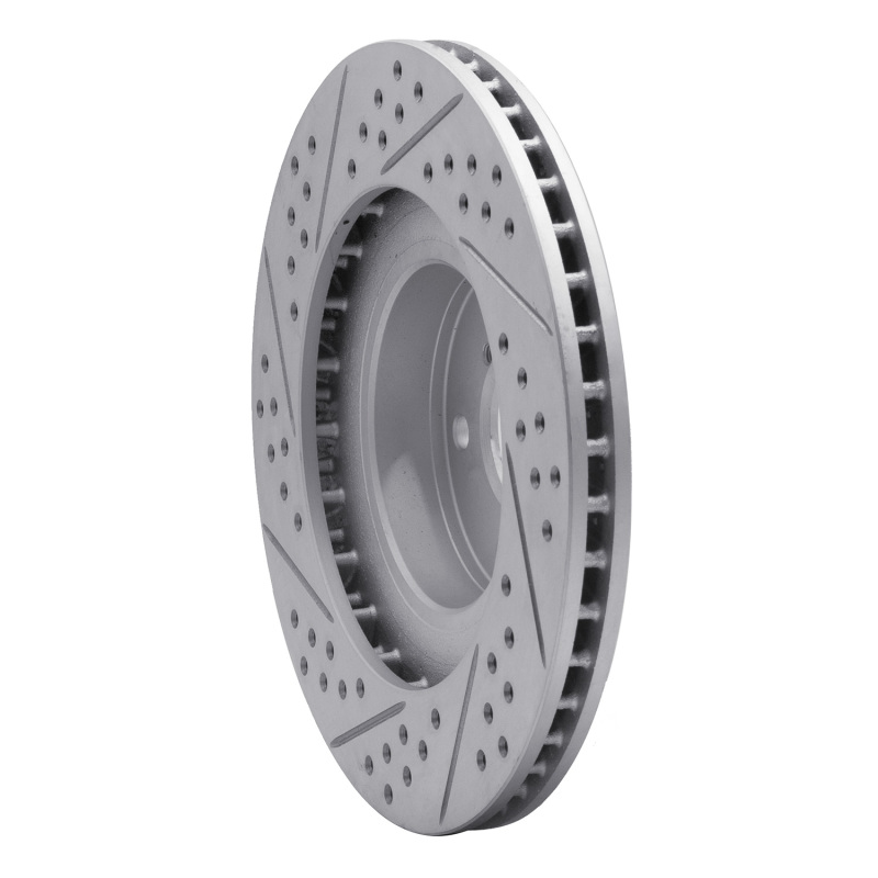 Saab 9-2X Brake Rotor (1) - Front Right - DFC - Geoperformance Drilled & Slotted - `01-`08