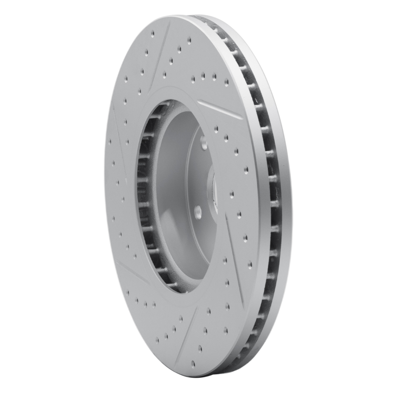 Subaru Outback Brake Rotor (1) - Front Right - DFC - Drilled & Slotted Geoperformance - `06-`21