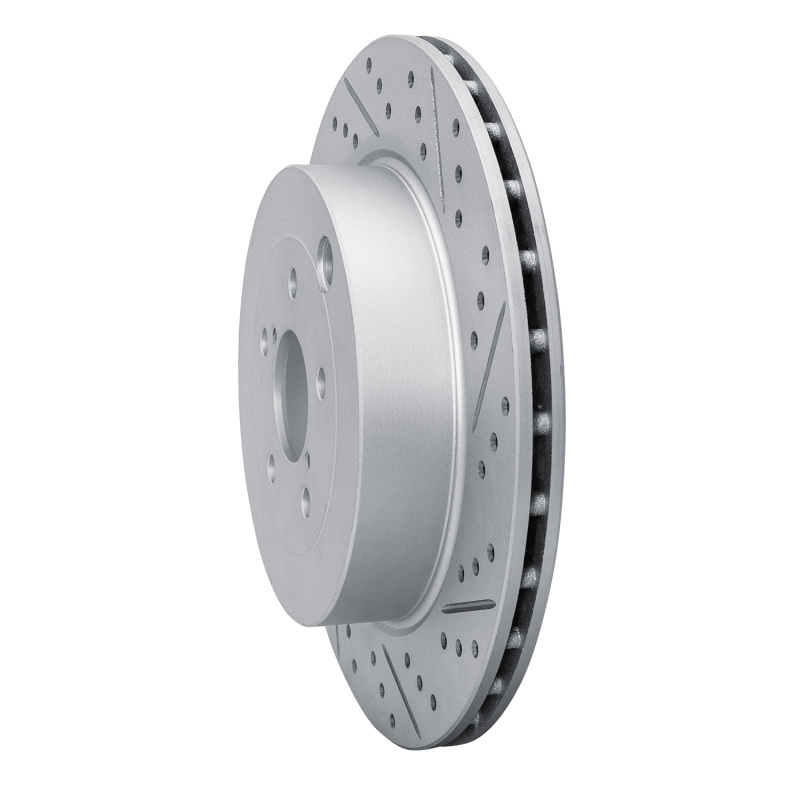 Subaru BRZ Brake Rotor (1) - Rear Right - DFC - Drilled & Slotted Geoperformance - `17-`25