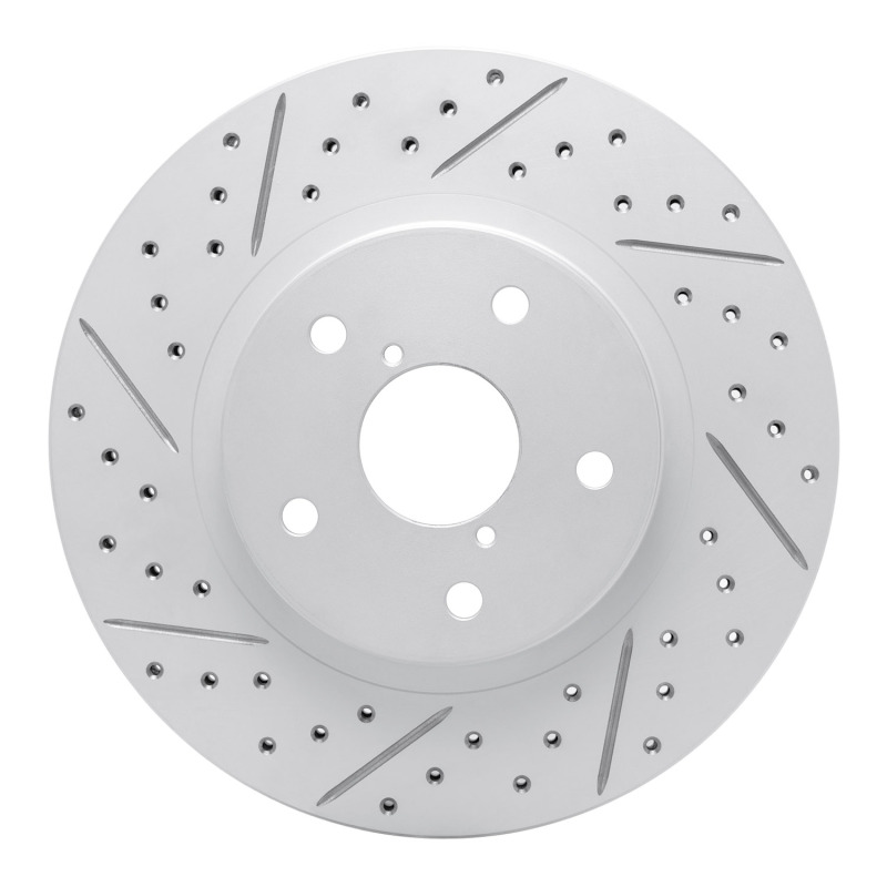 Subaru Forester Brake Rotor (1) - Front Left - DFC - Drilled & Slotted - `19-`24 Subaru Forester Brake Rotor (1) - Front Left - DFC - Drilled & Slotted - `19-`24