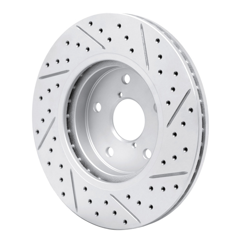 Subaru Forester Brake Rotor (1) - Front Left - DFC - Drilled & Slotted - `19-`24