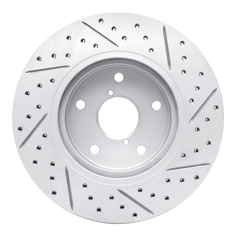 Subaru Forester Brake Rotor (1) - Front Left - DFC - Drilled & Slotted - `19-`24