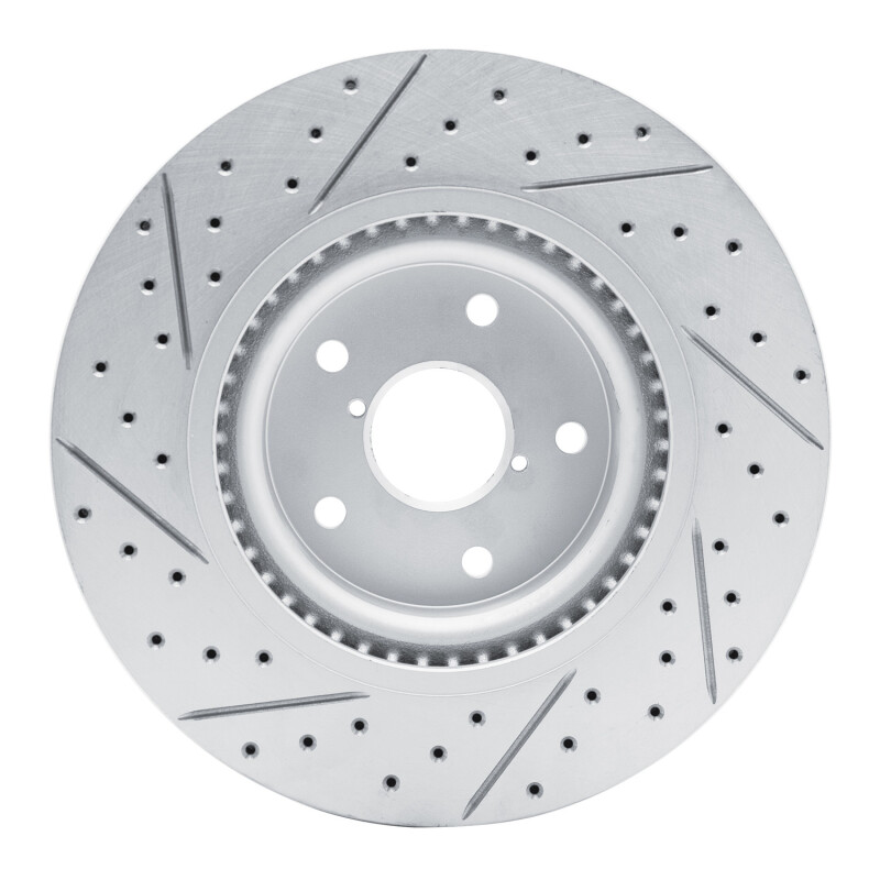 Subaru Forester Brake Rotor (1) - Front Right - DFC - Geoperformance Rotor - Drilled & Slotted - `20-`25
