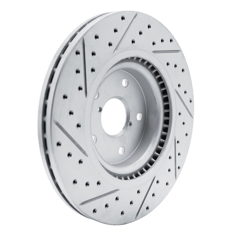 Subaru Forester Brake Rotor (1) - Front Right - DFC - Geoperformance Rotor - Drilled & Slotted - `20-`25