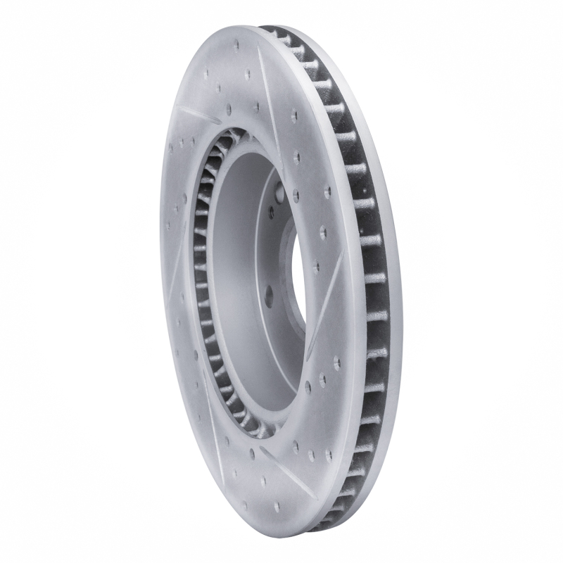 Kia Forte Brake Rotor (1) - Front Left - DFC - Geoperformance Drilled & Slotted - `10-`13