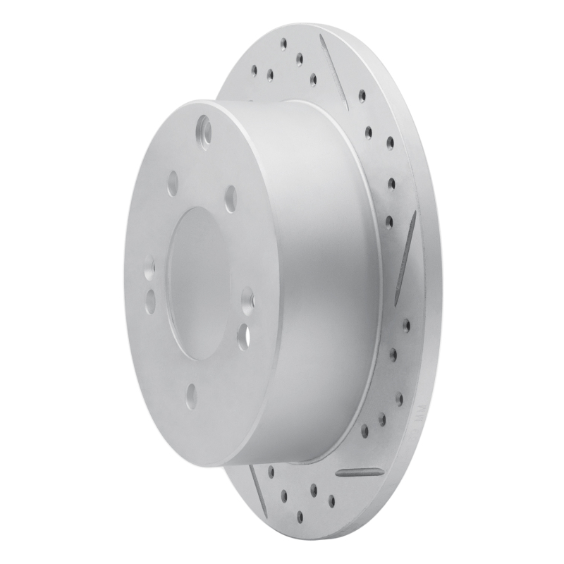 Kia Soul Brake Rotor (1) - Rear Right - DFC - Geoperformance Drilled & Slotted - `10-`13