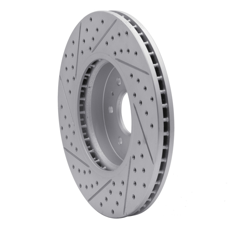 Kia Borrego Brake Rotor (1) - Front Right - DFC - Drilled & Slotted Geoperformance - `09-`10