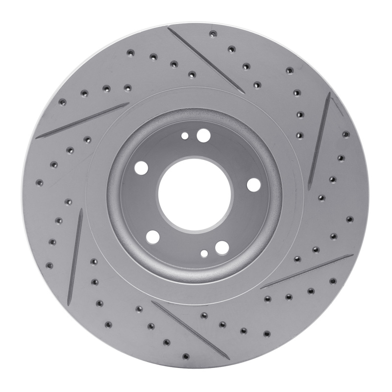 Kia Sedona Brake Rotor (1) - Front Right - DFC - Geoperformance Drilled & Slotted - `15-`21