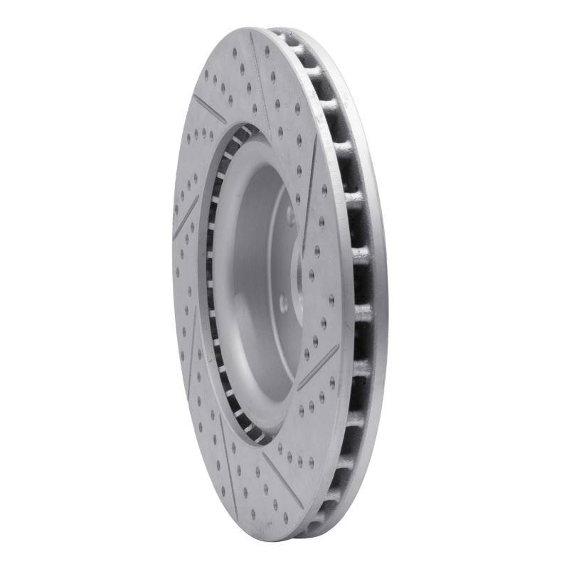 Genesis G70 Brake Rotor (1) - Front Left - DFC - Drilled & Slotted Geoperformance - `18-`22