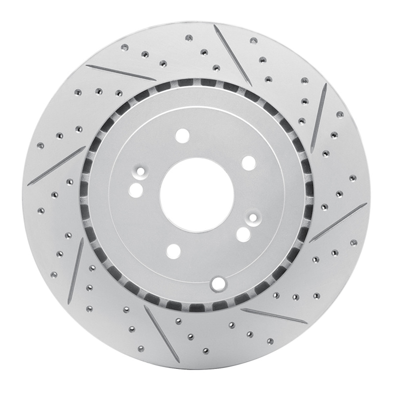 Genesis G70 Brake Rotor (1) - Rear Right - DFC - Geoperf Rotors - Drill & Slot - `18-`25