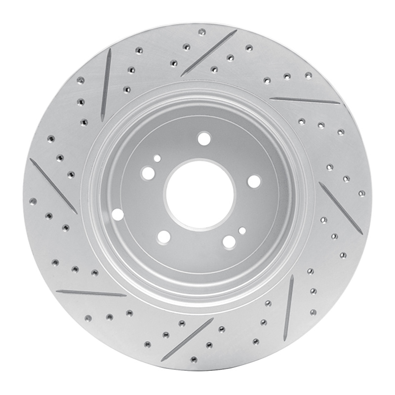 Genesis G70 Brake Rotor (1) - Rear Right - DFC - Geoperf Rotors - Drill & Slot - `18-`25