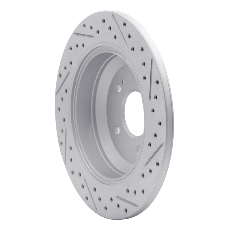 Genesis G70 Brake Rotor (1) - Rear Left - DFC - Geoperformance Rotor - Drilled & Slotted - `18-`23
