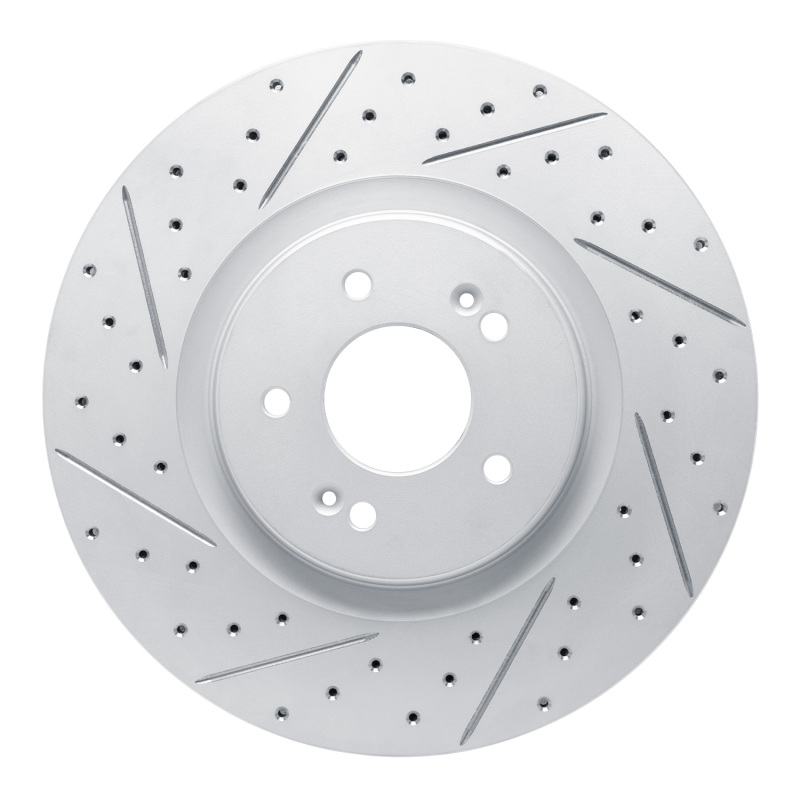 Hyundai Sonata Brake Rotor (1) - Front Left - DFC - Geoperformance Rotor - Drilled and Slotted - `21-`26