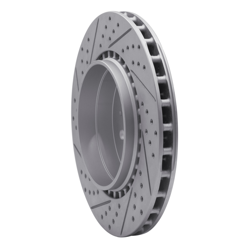 Volvo V70 Brake Rotor (1) - Rear Right - DFC - Geoperformance Drilled & Slotted - `04-`07