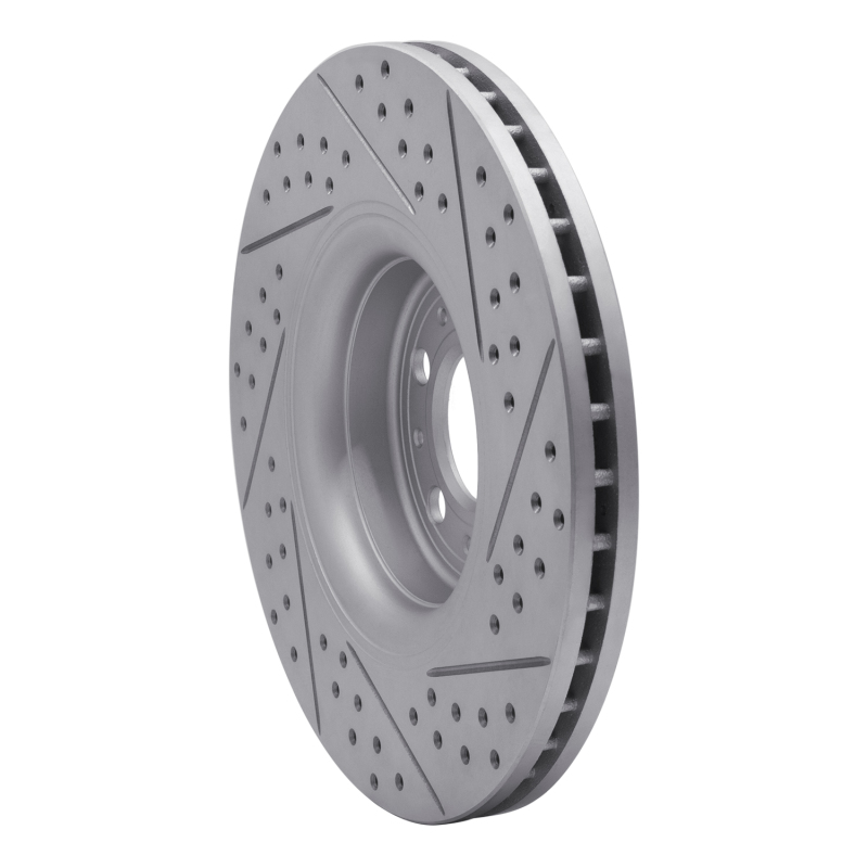 Volvo Xc90 Brake Rotor (1) - Front Left - DFC - Drilled & Slotted Geoperformance - `03-`09
