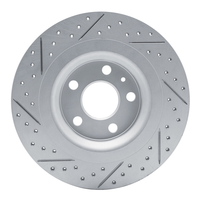 Volvo XC40 Brake Rotor (1) - Rear Right - DFC - Drilled & Slotted Geoperformance - `19-`25