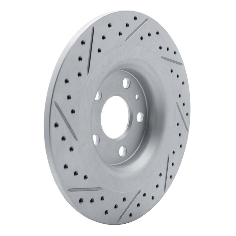 Volvo XC40 Brake Rotor (1) - Rear Right - DFC - Drilled & Slotted Geoperformance - `19-`25