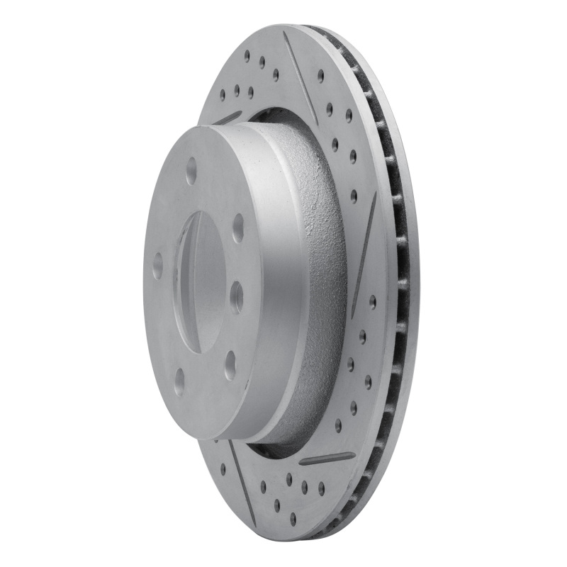 BMW 323I Brake Rotor (1) - Rear Right - DFC - Drilled & Slotted Geoperformance - `96-`05